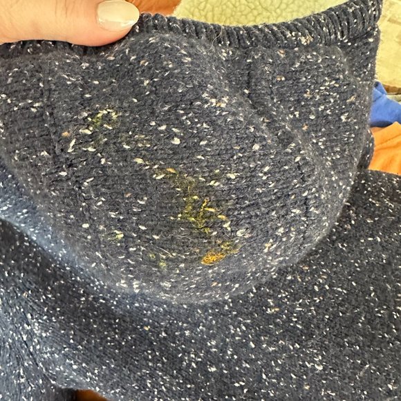 ESPRIT Blue Sherpa Lined Jacket Men's Small - Picture 7 of 7